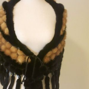 Mink shawl